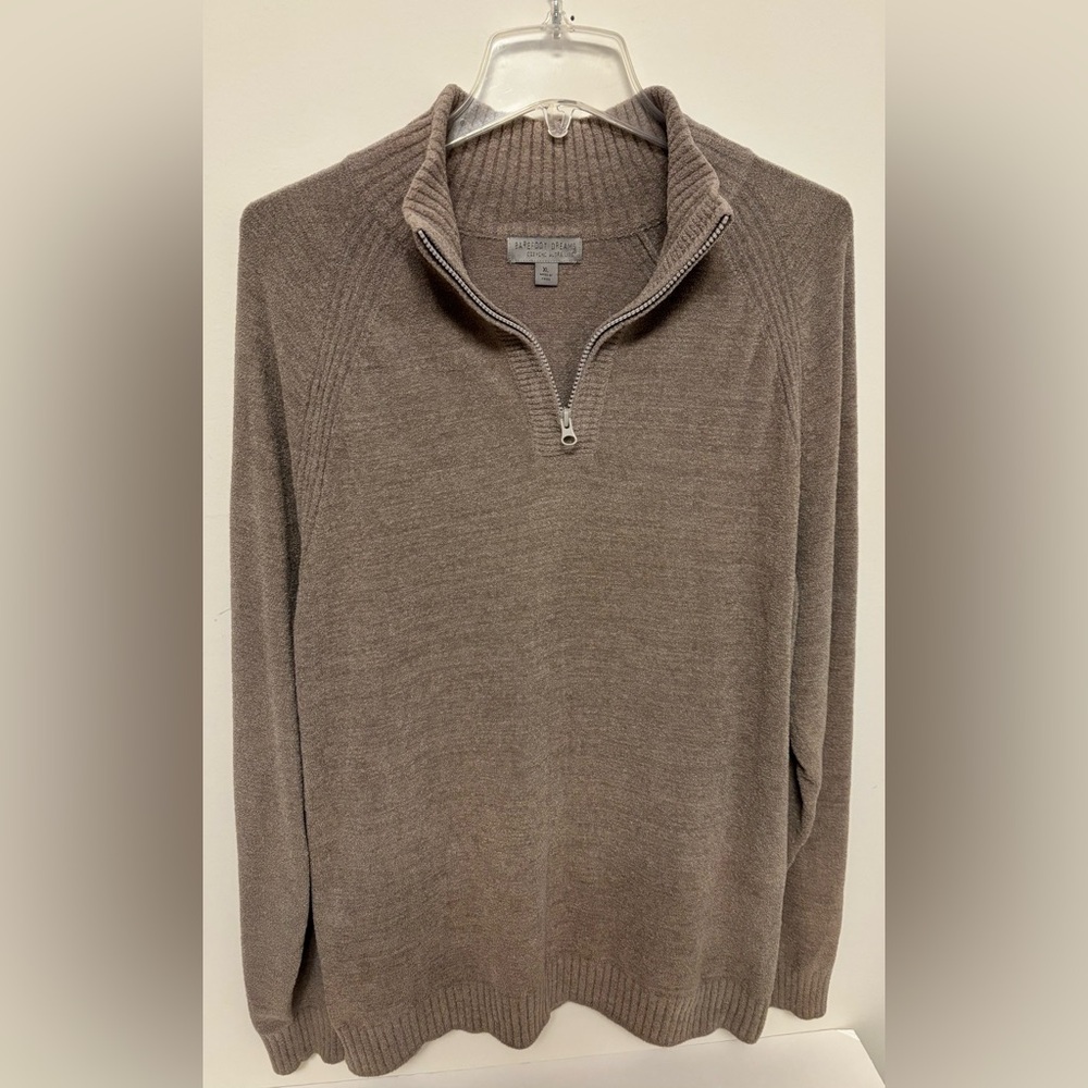 BAREFOOT DREAM COZY CHIC LITE MEN’S HALF ZIP PULLOVER